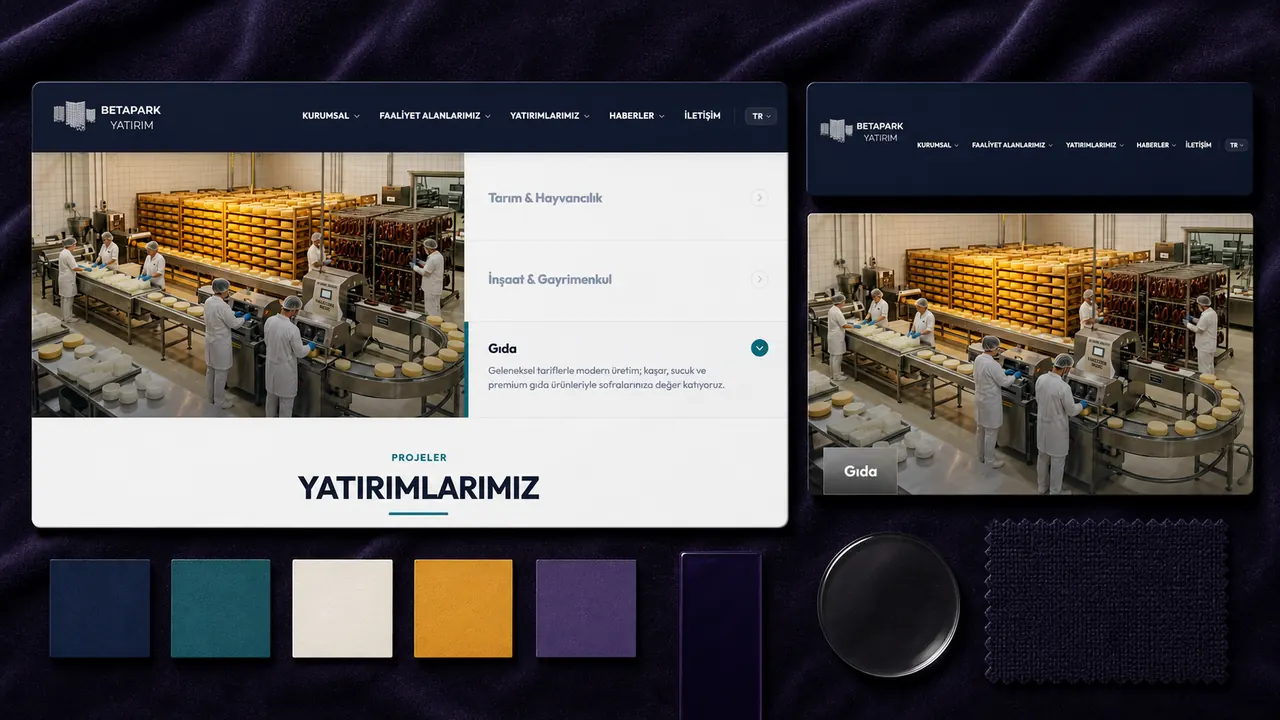 Betapark mobil/detay görünümü