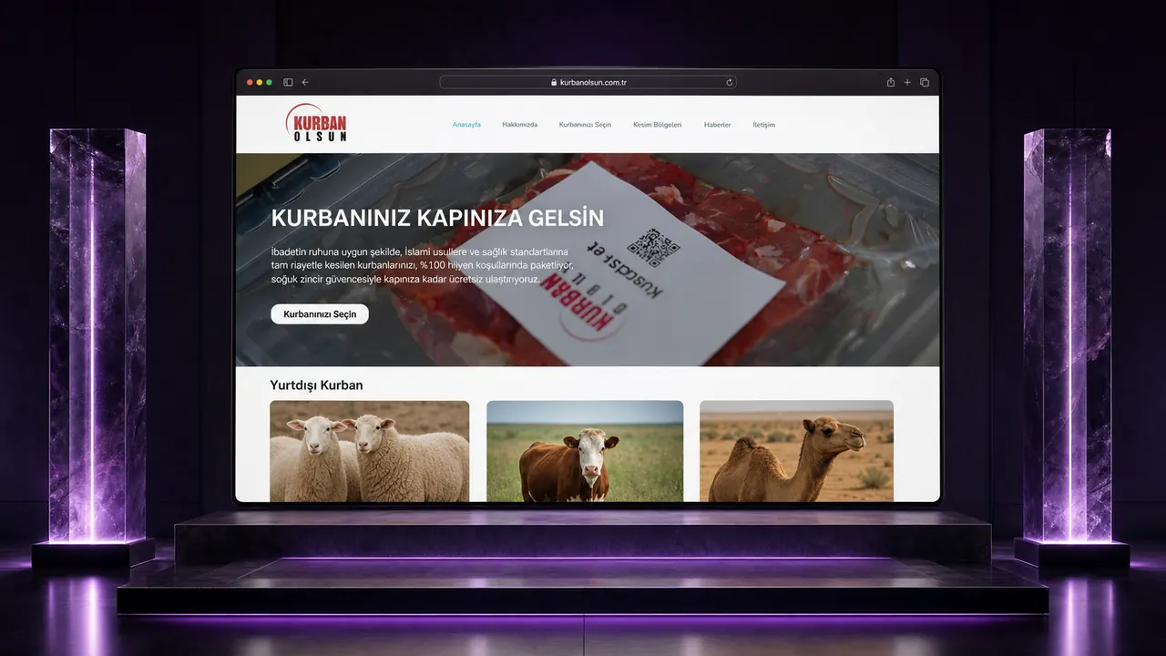 Kurban Olsun web sitesi