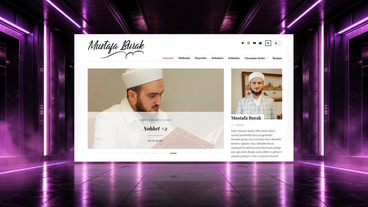 Mustafa Burak web sitesi