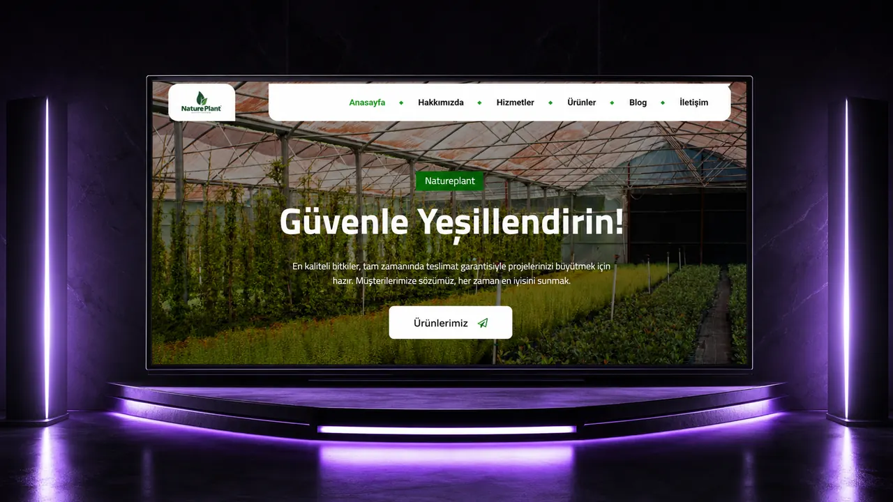 Nature Plant web sitesi