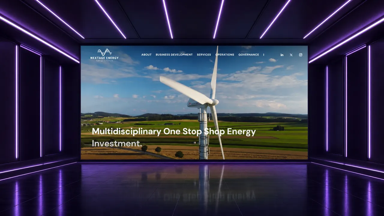 Nextage Energy web sitesi