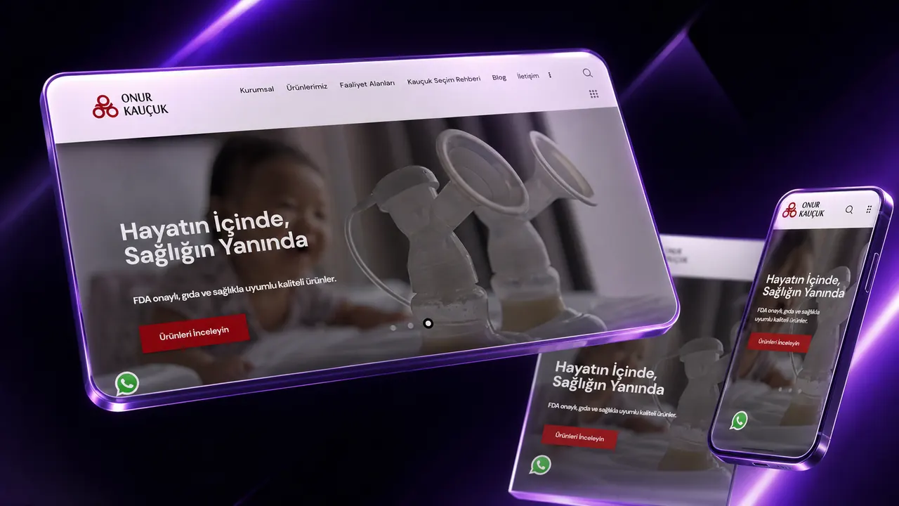 Onur Kauçuk iç sayfa görünümü