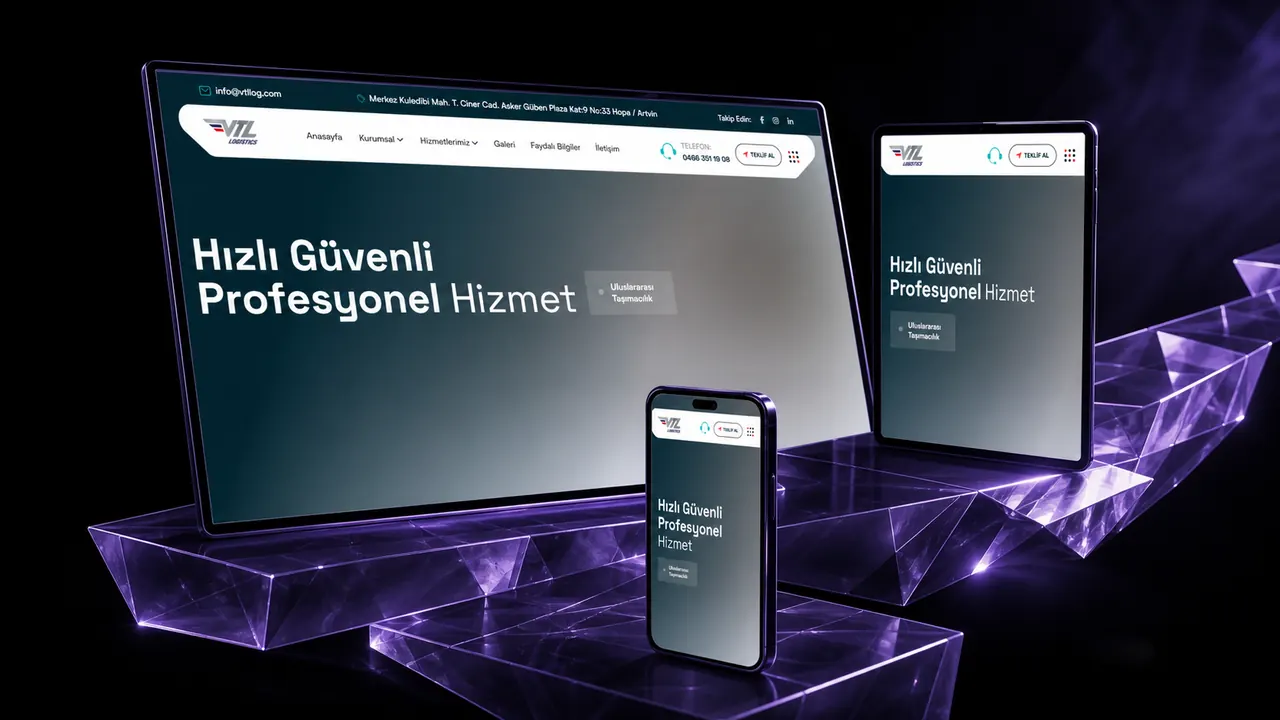 VTL Log iç sayfa görünümü